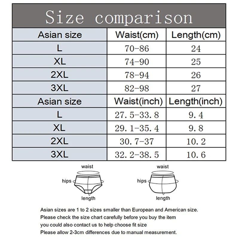 2Pcs/Lot Men’s Cotton Boxer Underwear Sexy Knickers Under Wear Underpants Male Pure Breathable Shorts Panties Comfortable Boxers