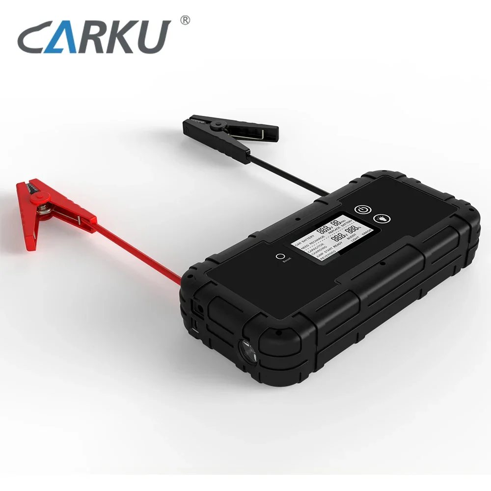 CARKU 700A NO LITHIUM BATTERY 400 Farah Capacitor Jump Starter 12V 100000 Lifetime Cycles Jump Starter Portable