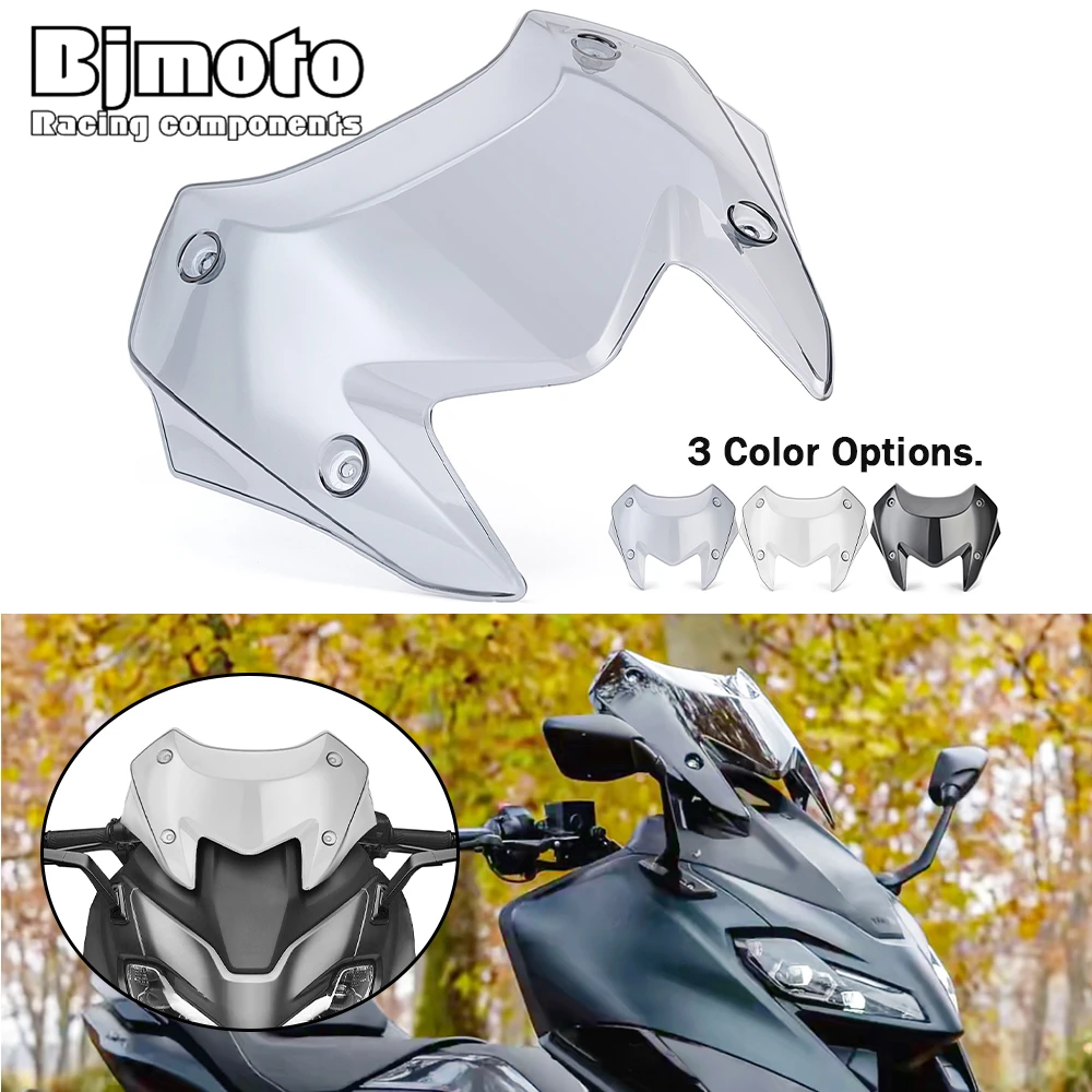 

For Yamaha T-MAX 560 TMAX560 2022-2024 Motorcycle Windshield Windscreen Wind Deflector TMAX T MAX 560 2022 2023 2024