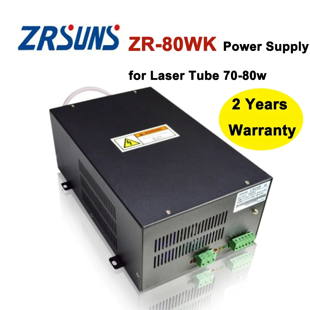 

QDLASER ZR-80WE Лазерный источник питания 80 Вт для станка для лазерной гравировки и резки CO2