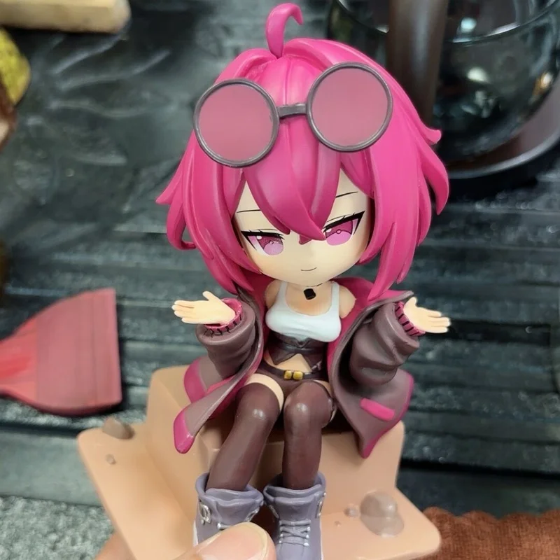 Neue honkai: star rail action figur kafka kawaii q version mädchen anime figuren pvc modell statue spielzeug desktop sammlung puppen geschenk