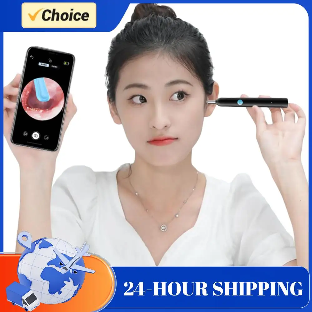 

Smart Visual Ear Cleaner Set with Camera Otoscope Ear Cleaner Rechargeable Endoscope Earpick Health Care Set