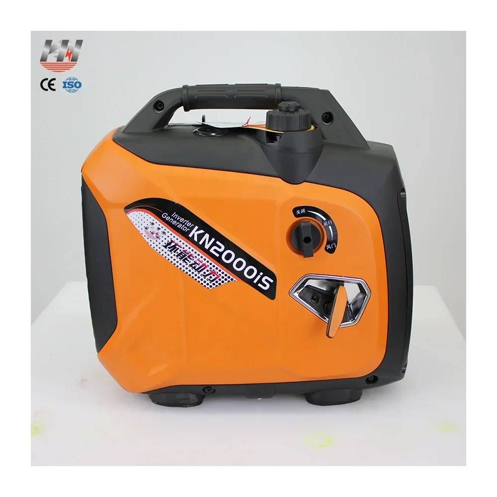 Small 2000W Power 2000 Watt Inverter 4kW Gerador for Camping / Silent Mini Electric Plant 2400W Portable Gasoline Generator