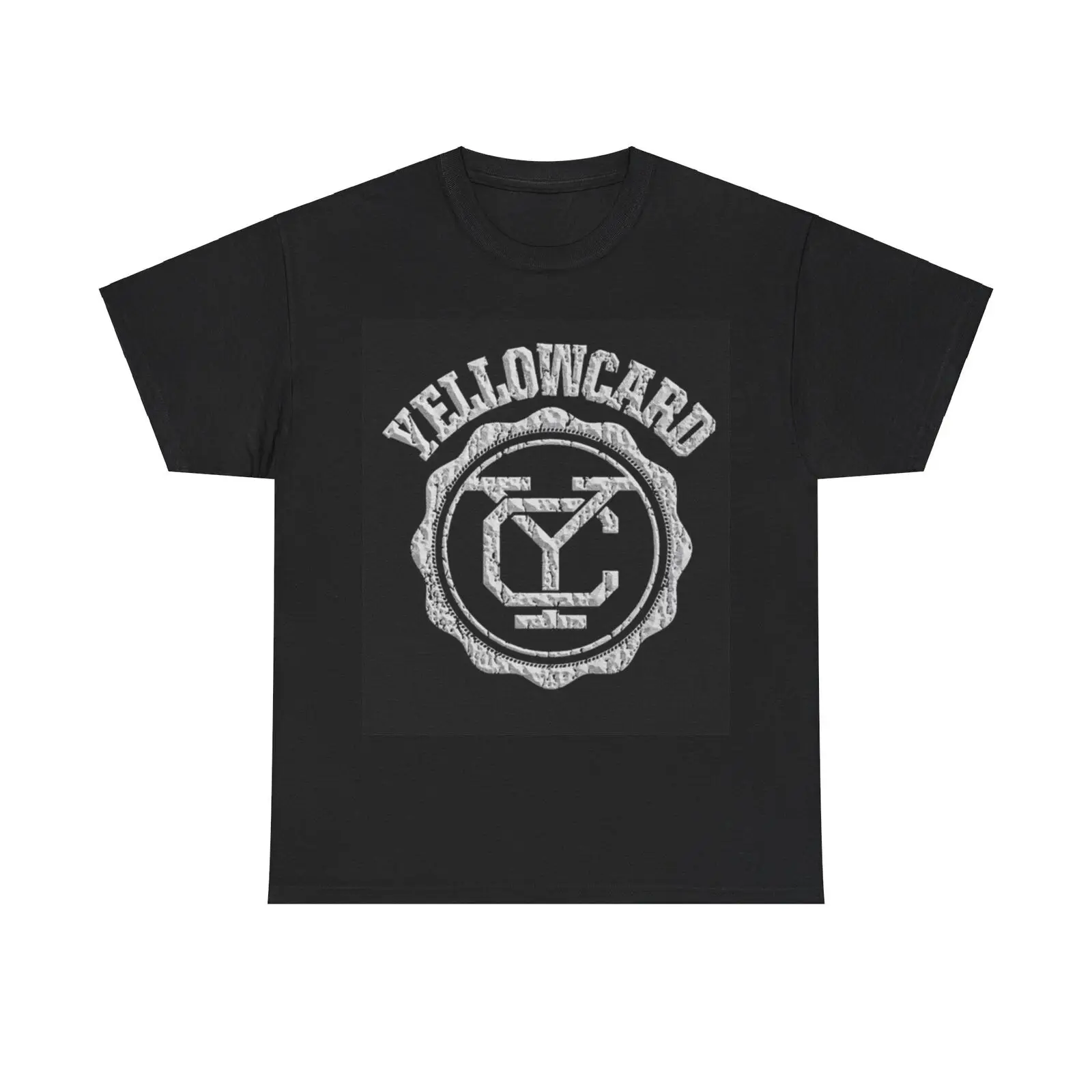 YellowCard T Shirt Vintage Punk Rock Band Retro California Heavy Cotton