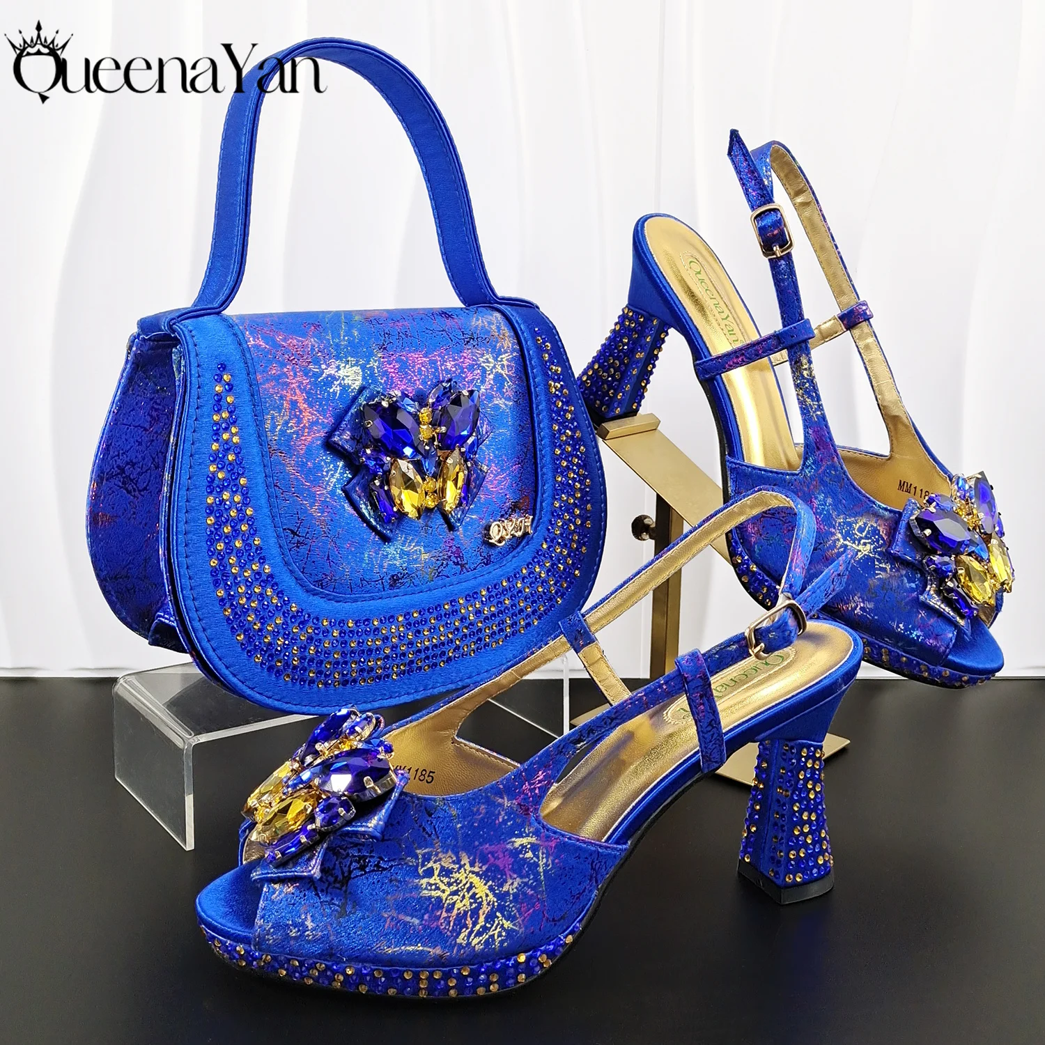 2026 Essential for Banquets  High Quality Designer Luxury Shoes and Bag  Exquisite HandBag with Peep Toe Shoes Sexy High-Heeled
