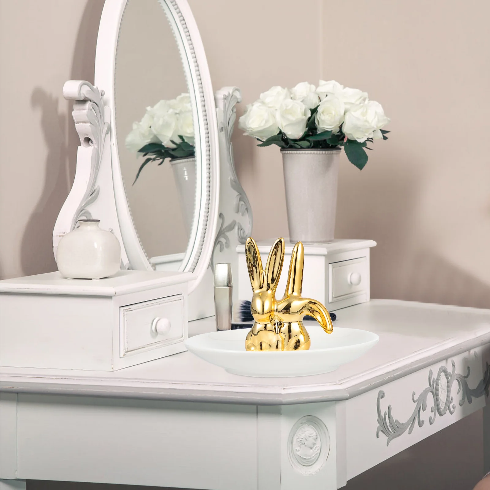 

Jewelry Tray Creative Storage Organizer Compact Size Premium Material Safe Practical Unique Design Home Decor Jewelry Tray