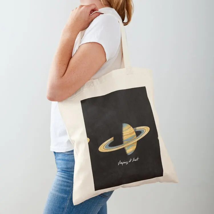 

Saturn - Sleeping At Last Tote Bag eco bag folding cloth bag woman canvas bags large size bags