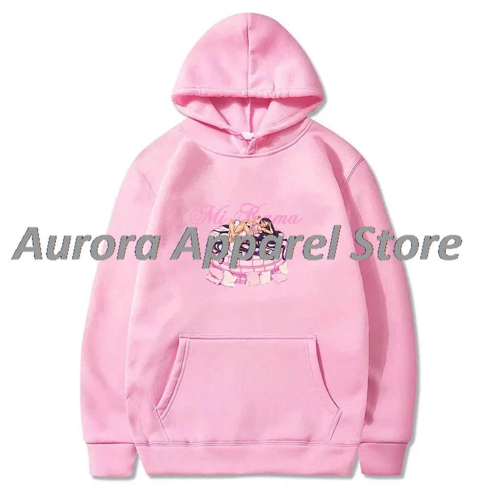 بلوزات Paloma Mami Mi Kama بغطاء للرأس Codigos De Muneka Merch للنساء والرجال بأكمام طويلة #5