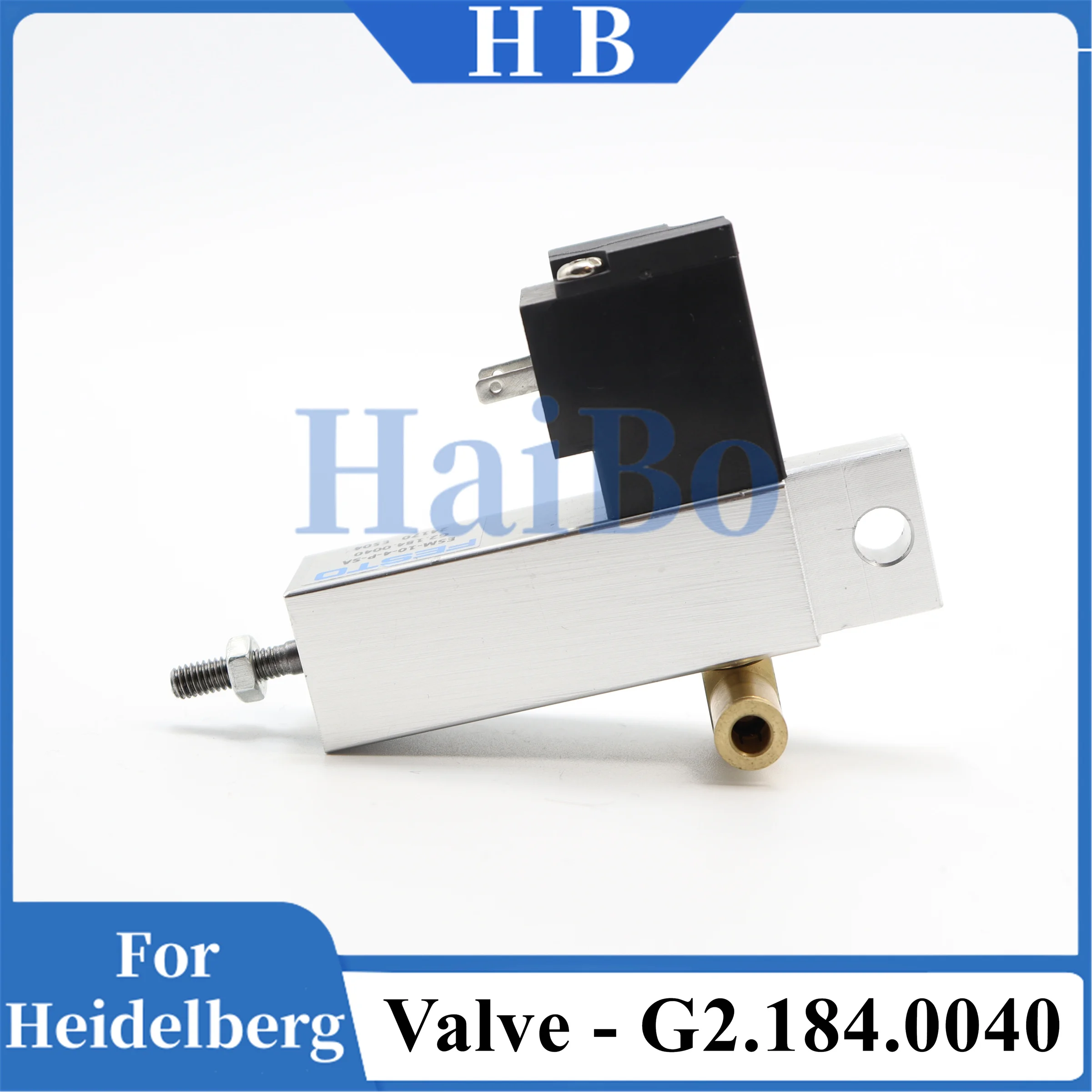HaiBo Best Quality Solenoid Valve G2.184.0040 for Heidelberg Printing Machinery Spare Parts Solenoid Valve G2.184.0040