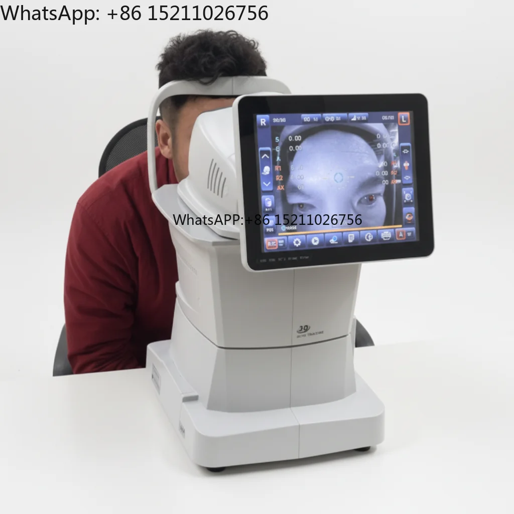 VisualTech Optometry Equipment Auto Refractometer Self-testing Technology FA-300K Eye Autorefractor Keratometer Borderless Touch