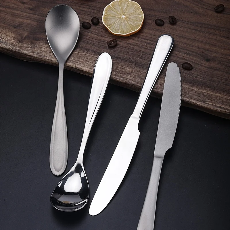 Titanium 3PCS Cutlery Set Lightweight Spoon Fork Cutter with Carabiner and Drawstring Sack for Outdoor Camping Tableware