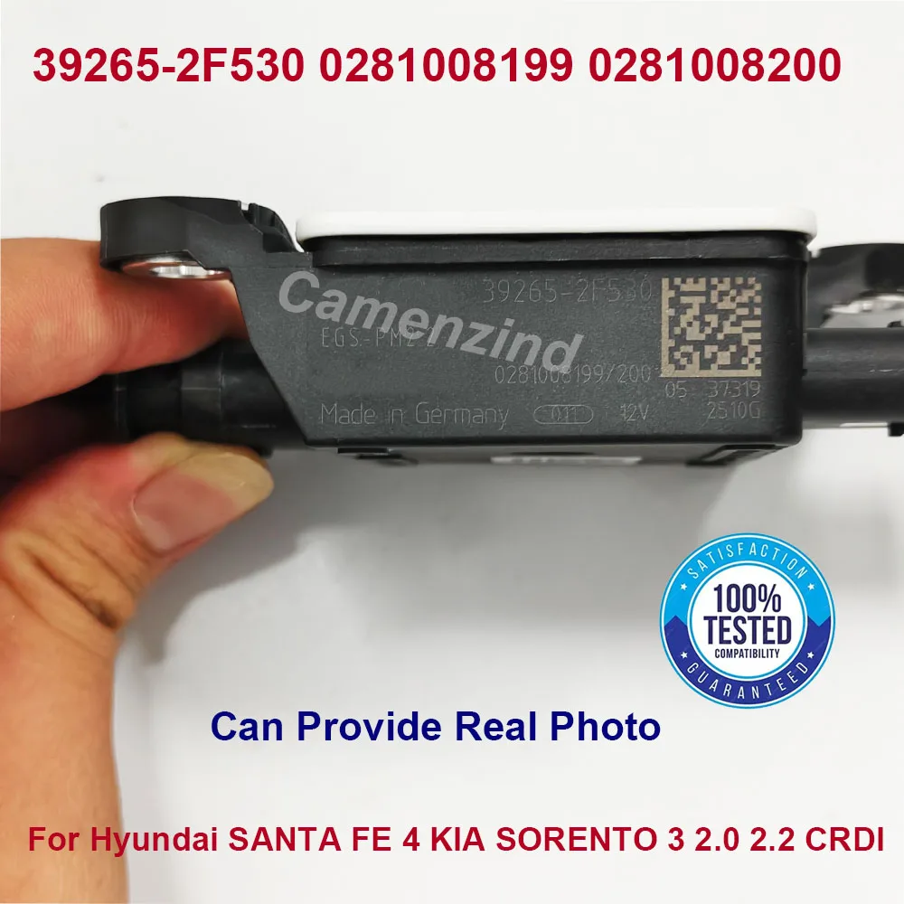 

PM Particle Matter Sensor 39265-2F530 392652F530 0281008199 0281008200 For H-yundai SANTA FE 4 K-IA SORENTO 3 2.0 2.2 CRDI
