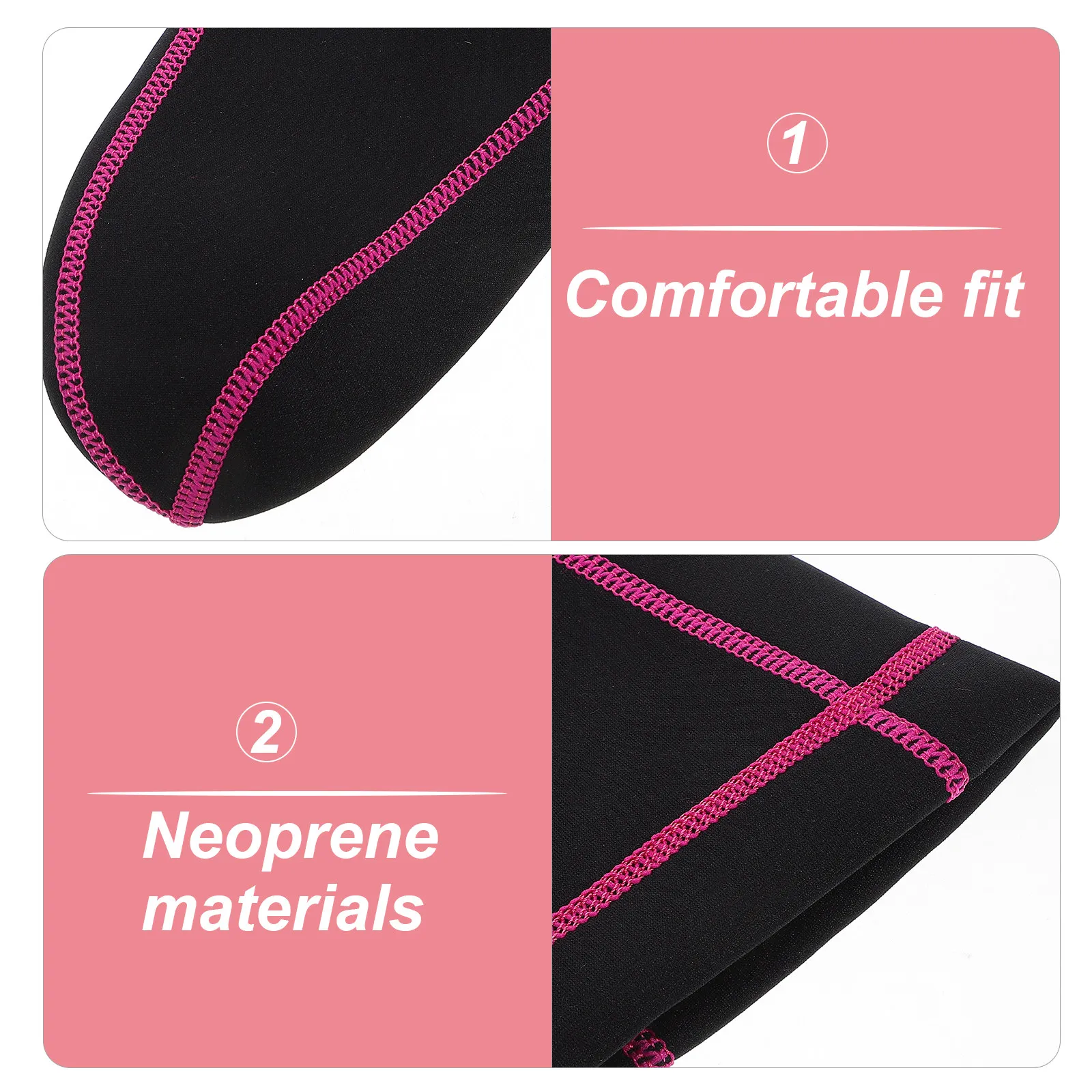 1Pair Multi Use Neoprene Swim Socks Windproof Abrasion Resistant Thermal Protection for Snorkeling Diving Underwater Walking