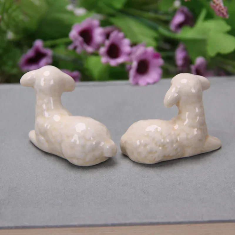 3PCs Lovely Ceramic Animal Pen Holder DIY Kitchen Tableware Chopstick Spoon Rest Rack Dining Table Decor