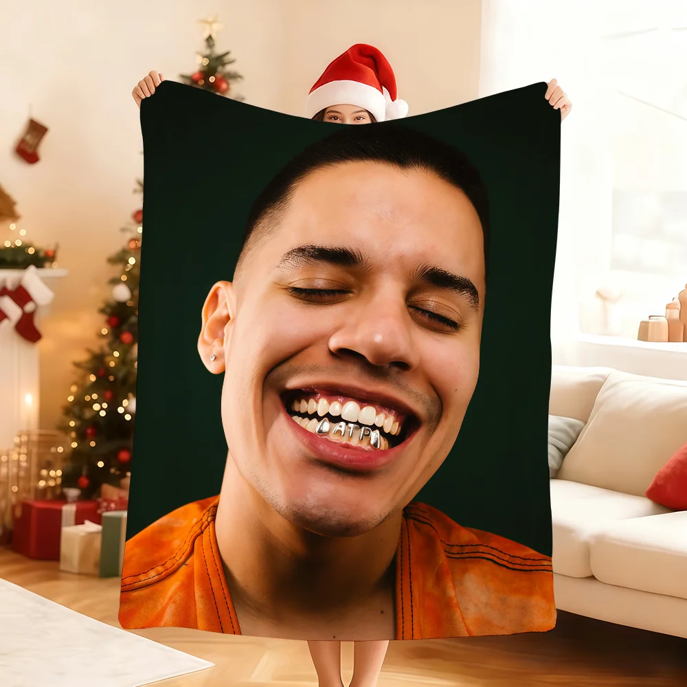 Mexico Rapper N-NsqK-K ATP Blanket Soft Throw Blanket for Home Bedroom Bed Sofa Picnic Travel Office Rest Cover Blanket Gift
