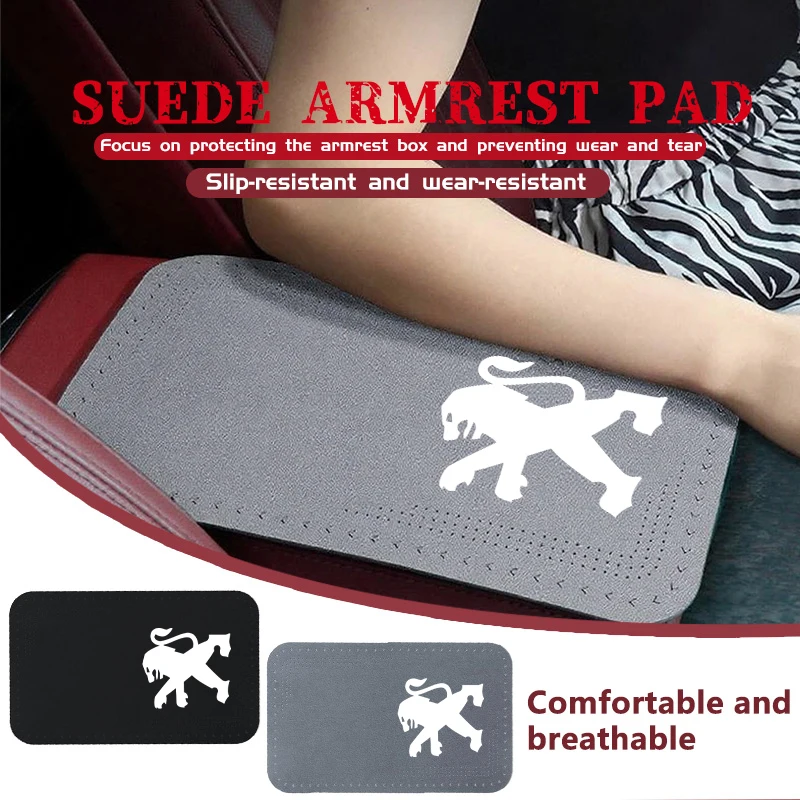 

Universal Car Seat Protection Center Console Armrest Mat For Peugeot 208 407 508 5008 106 107 205 307 308 206 207 4008 301