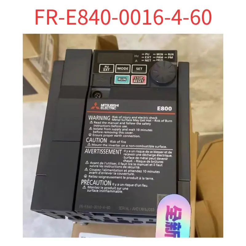 New Origina FR-E840-0016-4-60 frequency converter