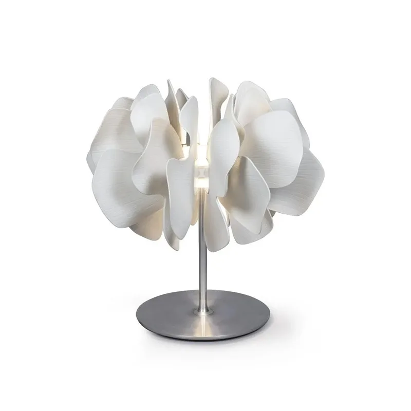 

Modern simple petal desk lamp, living room lamp, ceramic study desk lamp