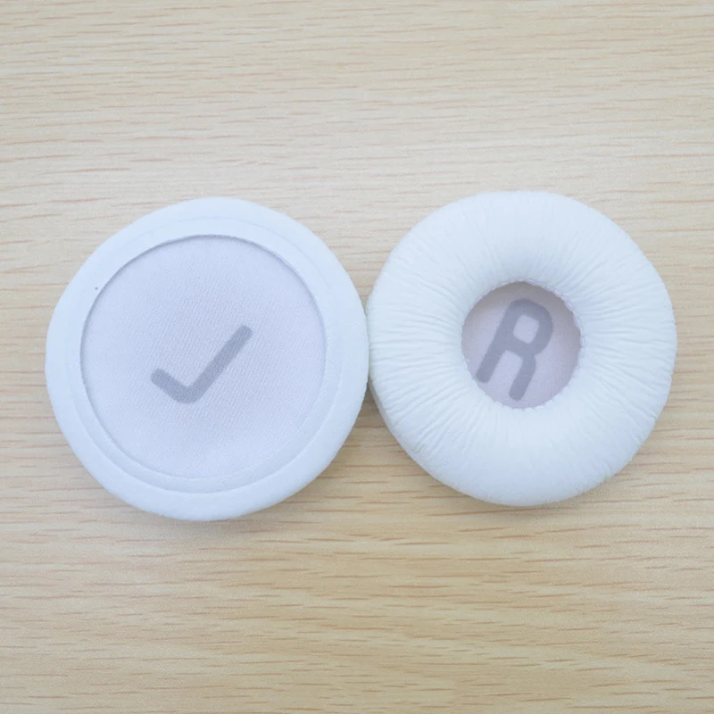 بطانة للأذن ل JBL Tune600 T450 T450BT T500BT 600BTNC سماعة الأذن استبدال سماعة الأذن وسادة بولي Leather الجلود 70 مللي متر قطر