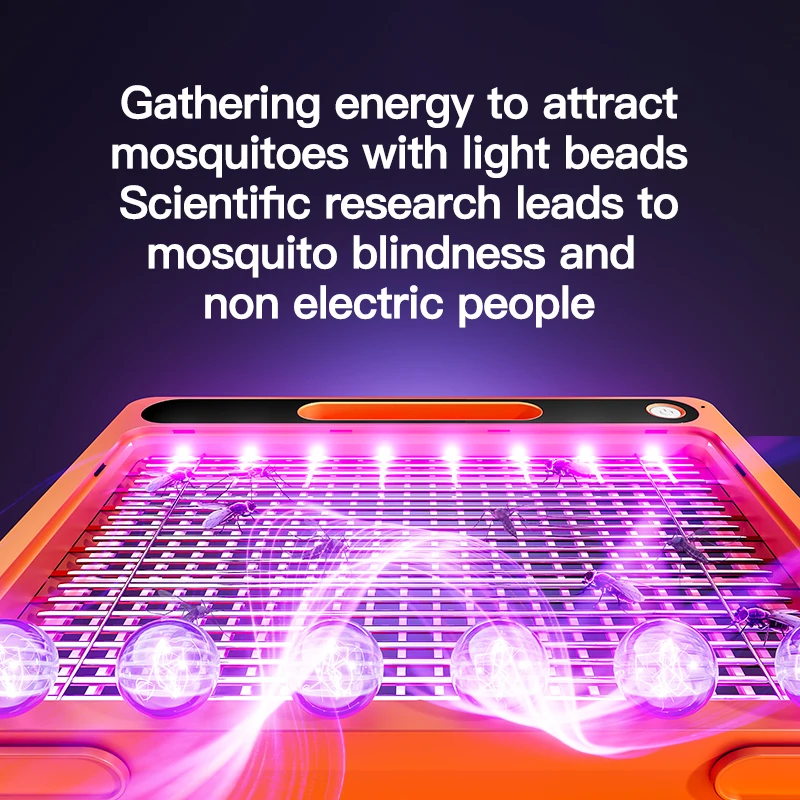 Electronic Mosquito Killer Lamp Non Radiative Silent Wall Mounted Intelligent Photocatalytic USB Suitable For Home Outdoor Use