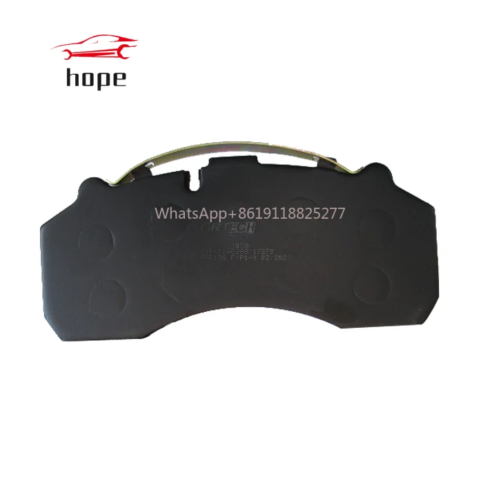 

WVA29059 truck parts heavy duty China brake pads factory for Iveco