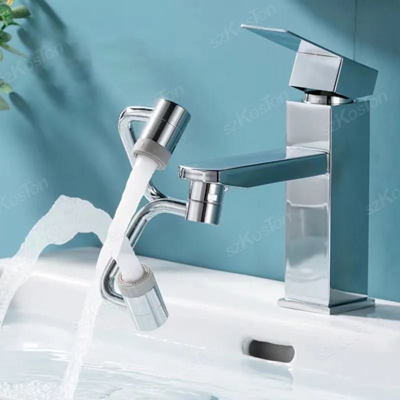 1080 °   Rotary Küche Wasserhahn Spray Kopf Filter Waschbecken Spritzwassergeschützte Adapter Multifunktionale Küche Waschbecken Wasserhahn Belüfter