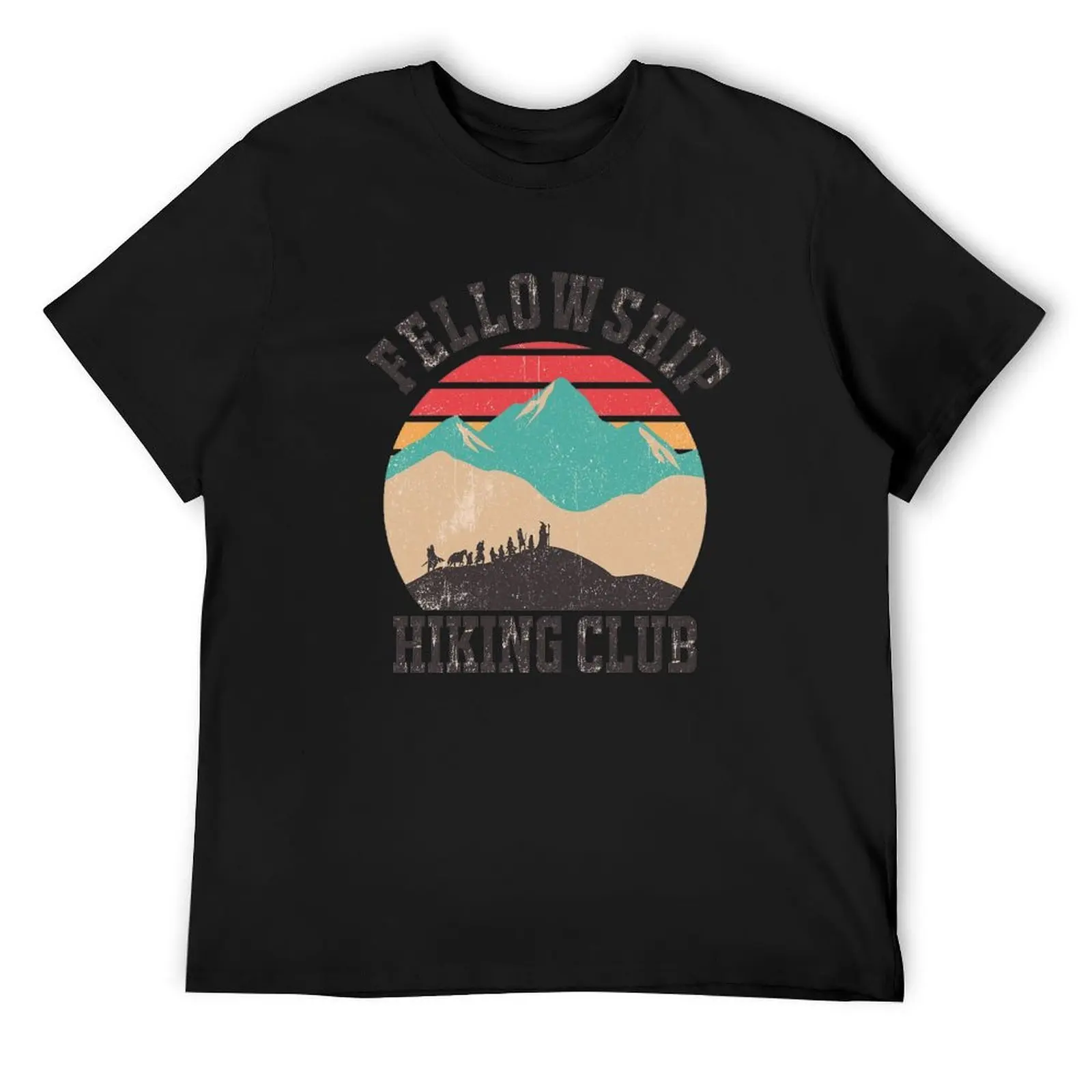 

Vintage Fellowship Hiking Club 2023 T-Shirt valentines clothes designer shirts men clothing