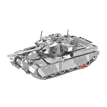 Savaş gemisi 3D Metal bulmaca reisi tankı MK50 model kitleri çocuklar için yap-boz hediye oyuncaklar birleştirin