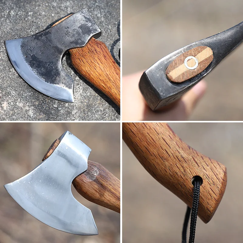 24 سنتيمتر في الهواء الطلق المحمولة EDC البسيطة التكتيكية اليد الفأس سيارة مخيمات نافذة الطوارئ كسر أداة #2