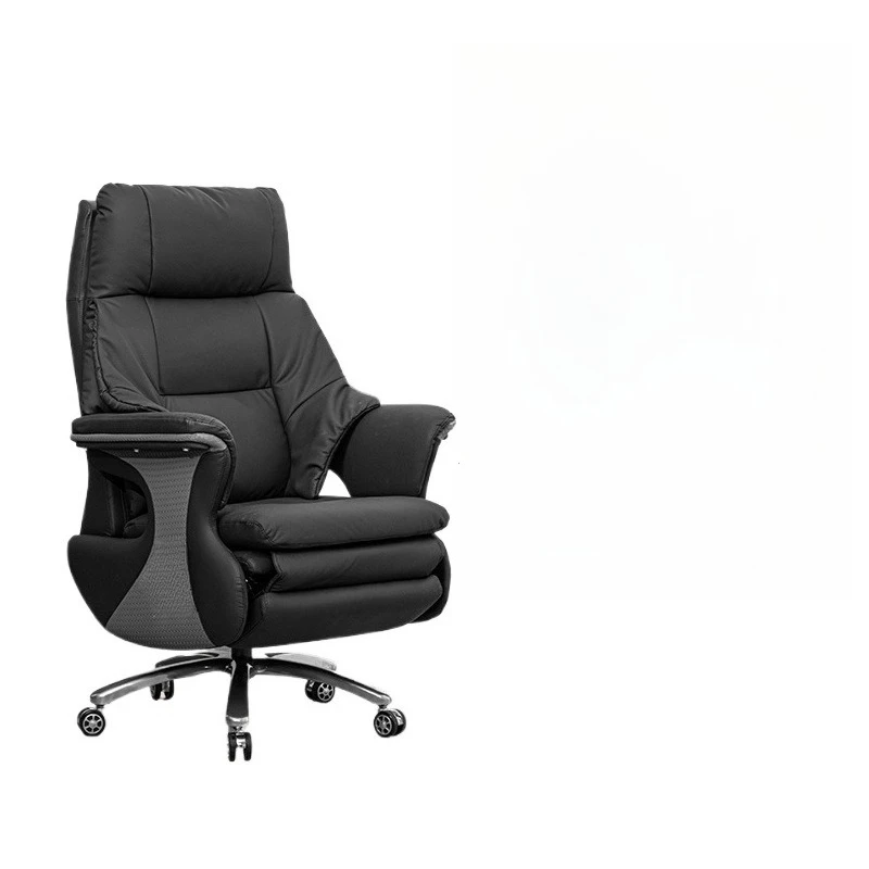 

Boss chair, office chair, leather electric massage, ventilated high-end reclining, comfortable and sedentary space capsule