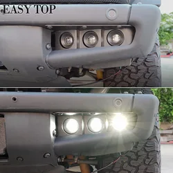 Bumper Accessory White Fog Light For Ford Bronco 2021 2022 2023 2/4 Door
