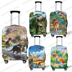 Ancient Reptiles Animal Dinosaur Luggage Cover Elastic Suitcase Protective Covers for Travel Anti-dust Trolley Baggage Covers