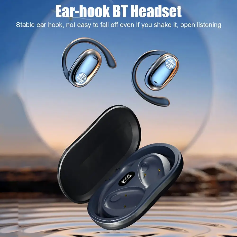 Tadpole Shape Bluetooth Earphones 5.4HiFi Stereo Noise Reduction Headset Waterproof Outdoor Wireless Headset For Xiaomi 