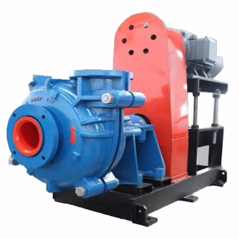 6 inch slurry pump for fine coal delivering in coal washery