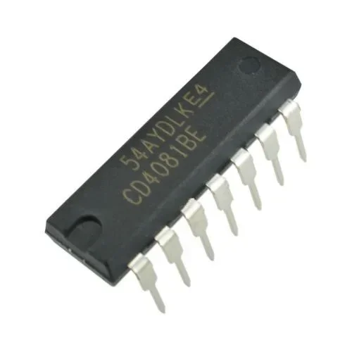 

10PCS CD4081BE DIP14 CD4081 Quad 2 Input Or And Gate Original DIP-14