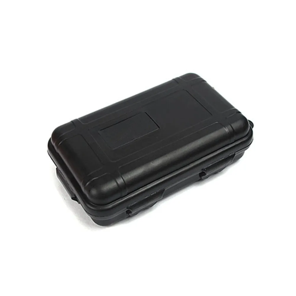 Case For Outdoor Survival Box Box Swimming Tools 135x80x40mm Tubing Airtight Waterproof Black/Orange/Tan Boating Fishing