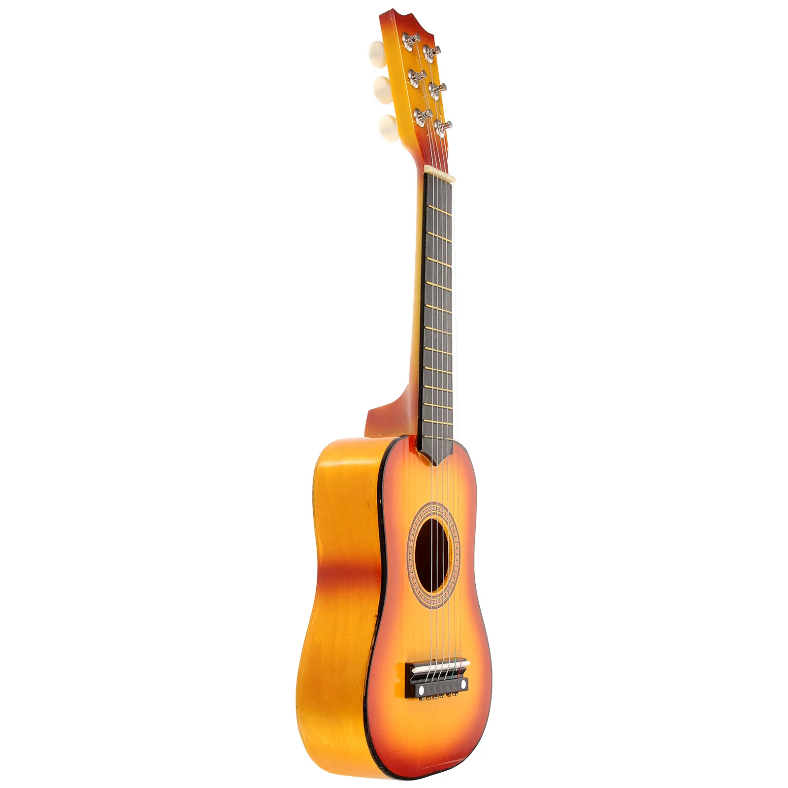

Children Guitar 21 Inch Portable Kids Acoustic Bamboo Musical Instrument Toy Beginner Student Educational Play