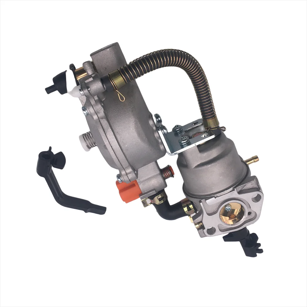 Generator Dual Fuel Carburetor LPG NG Conversion Kit For 2.8KW GX200 170F Manual Choking Coil Power Tool GX160 2KW 168F