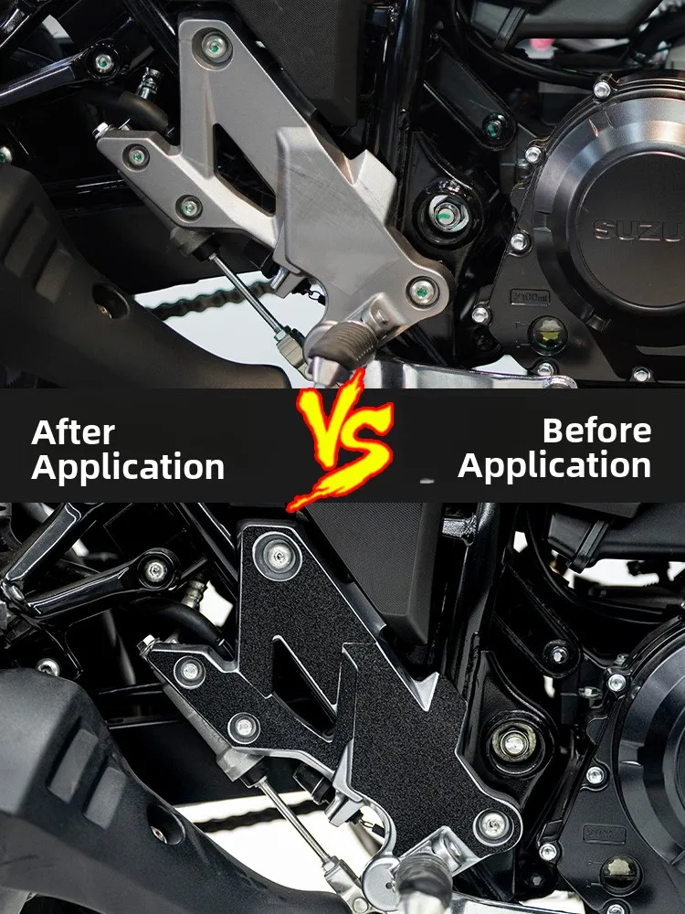 

Carbon Fiber Rubber Stiers for Hualiong DL250 Modin Footrest Protection Decal Stier Flower