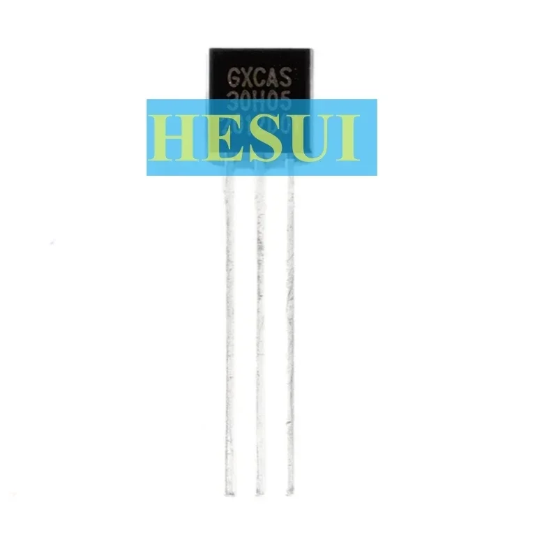 Original GX30H05 TO-92 programmable resolution single bus high temperature sensor IC