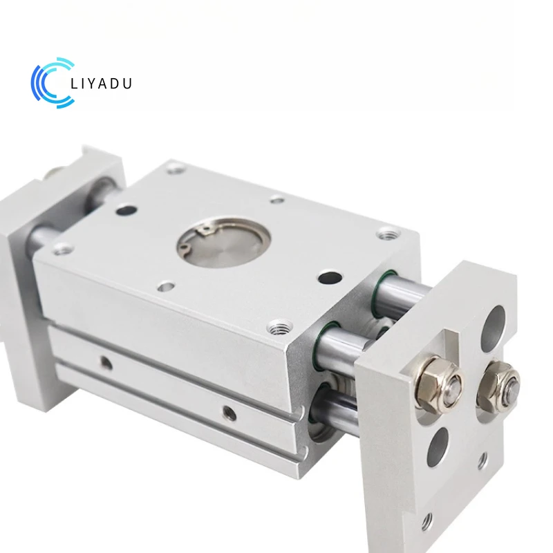 

MHL2 Пневматический захват двойного действия, параллельный воздушный зажим 10D/16D/20D/25D/32D —D1/D2, широкий порт, T-тип, совместимая с SMC, замена