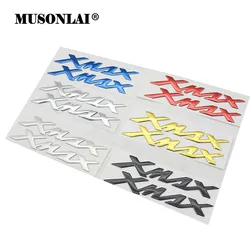 For Yamaha X-MAX XMAX 125 250 300 400 Side 3D Stickers Emblem Fender Oil Fuel Tank Logo Badge Decal Motorcycle Accessories
