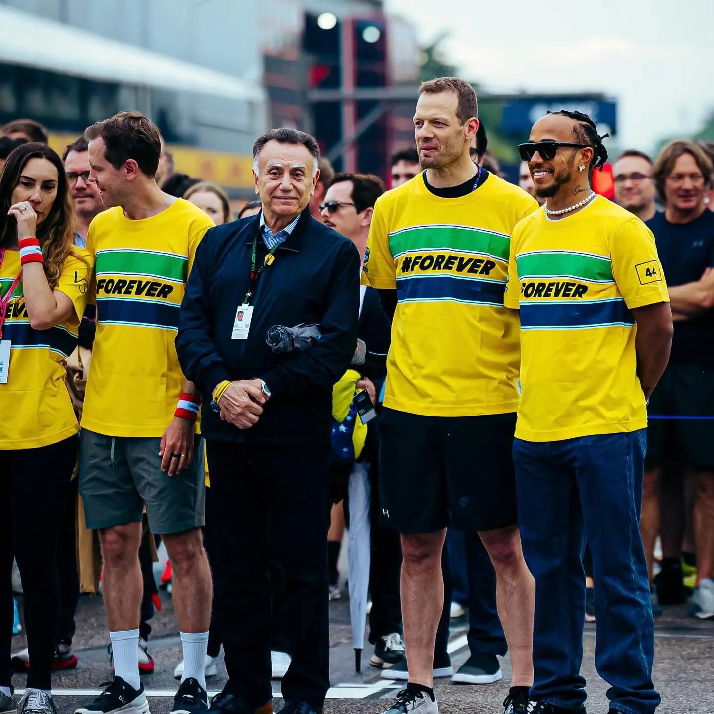 FOREVER GENNA-T-shirt Décontracté pour Homme, à la Mode, Ayrton Scannelle Brésilien, Formule 1 1 Légende, Graphique Respzed Scannelle 30, 2024