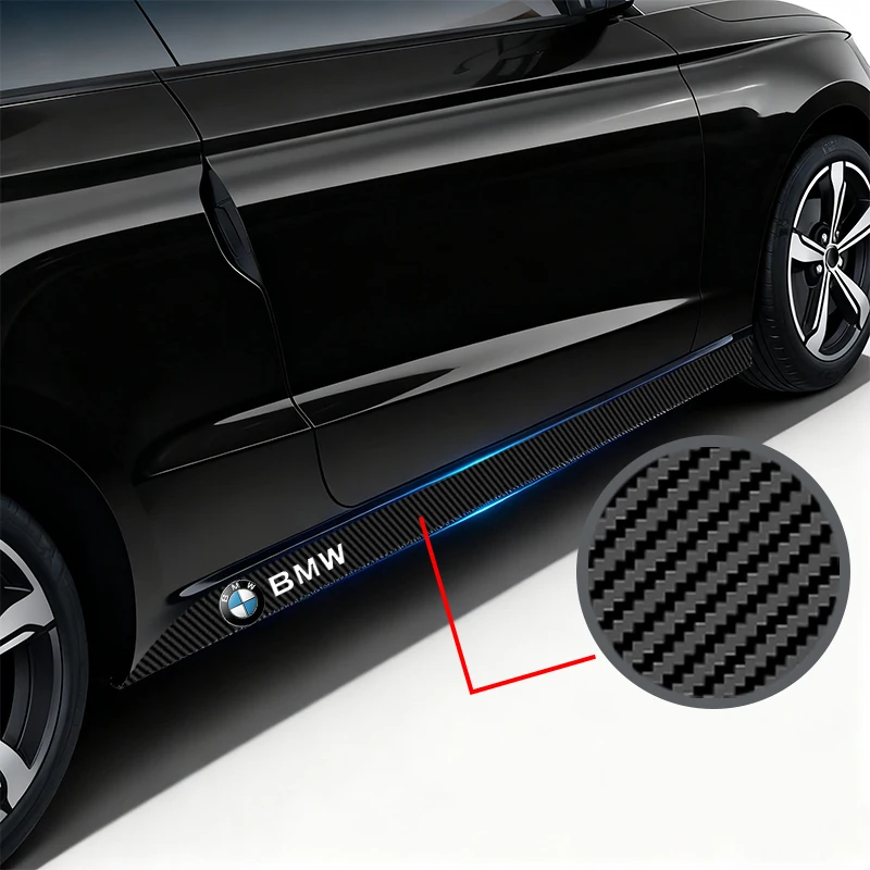 New Car door badge decorative stickers side skirt stickers For BMW F30 F01 F10 F35 F15 F16 F18 E39 E46 E90 E36 E60 X1 X3 X5 X6 view 6