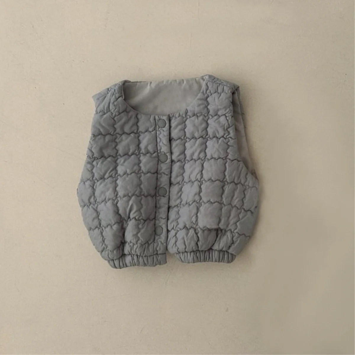 2025 Fashion Baby Winter Clothes Girls Quilte Warm Vest Infant Boys Thicken Sleeveless Jacket 0-3y Toddler Kids Waistcoats Tops