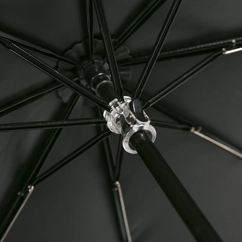 New Creative 3 Fold Automatic Katana Umbrella Handle Advertising Anime Samurai Sun Rain Umbrella