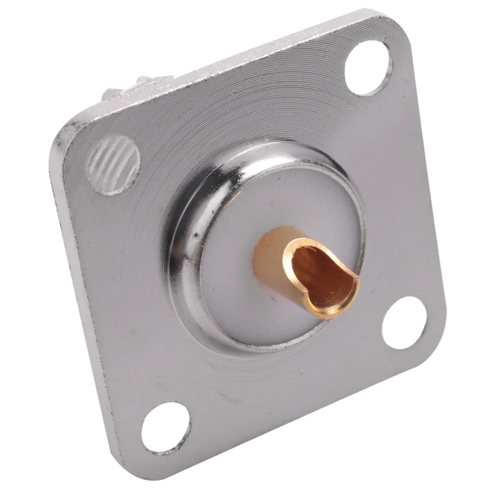 ABSE-10X UHF SO-239 Female Jack Square Shape Solder Cup Coax Connector For Ham Radio