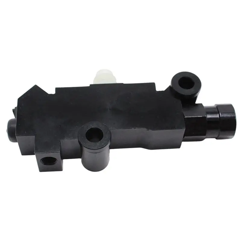 Excellent-For Chevy For Ford GM PV2 Disc Drum Proportioning Valve Black Aluminum PV2BLK Combination Brake Pressure Control Unit