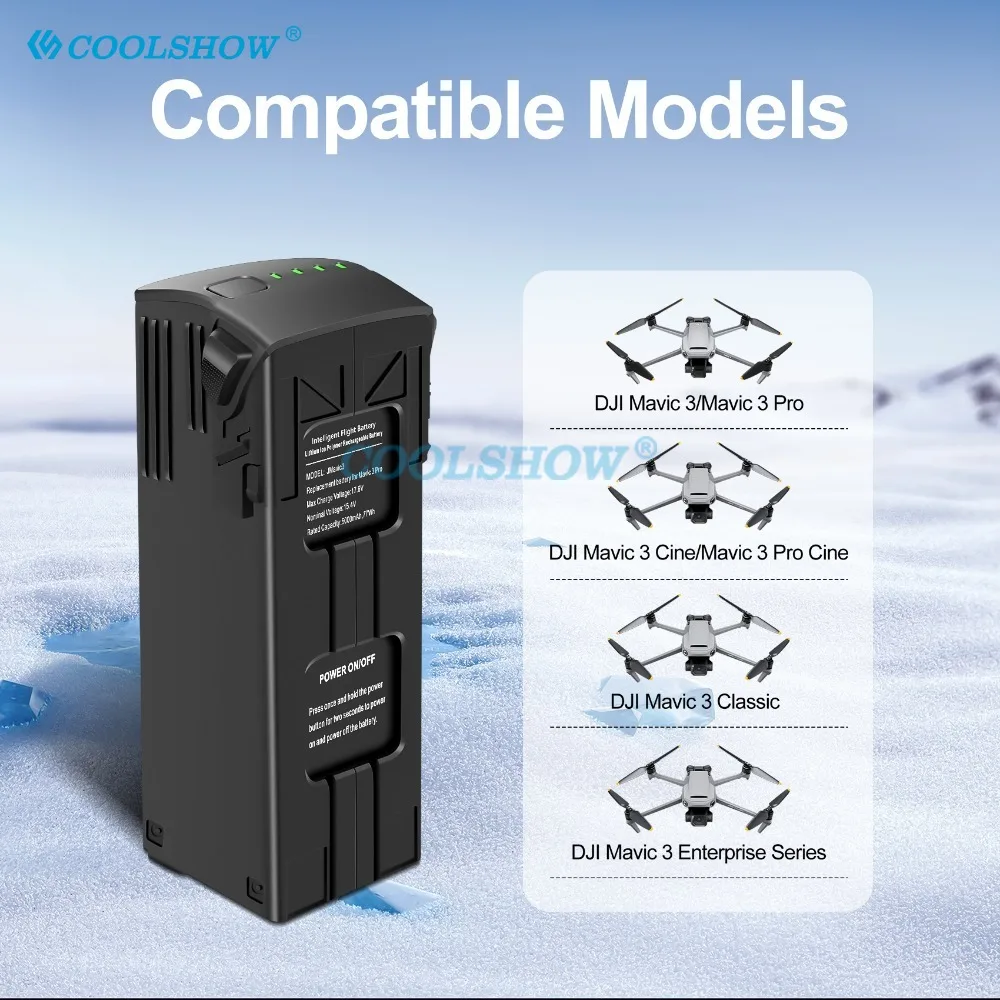 

Аккумулятор для DJI Mavic 3 Classic, сменные литий-ионные аккумуляторы, аккумулятор 5000 мАч для Mavic 3 Pro, аксессуары для дронов