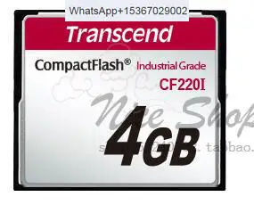 Transcend CF Card 220I Industrial Grade CF 4G TS4GCF220I Wide Temperature Range: 220I